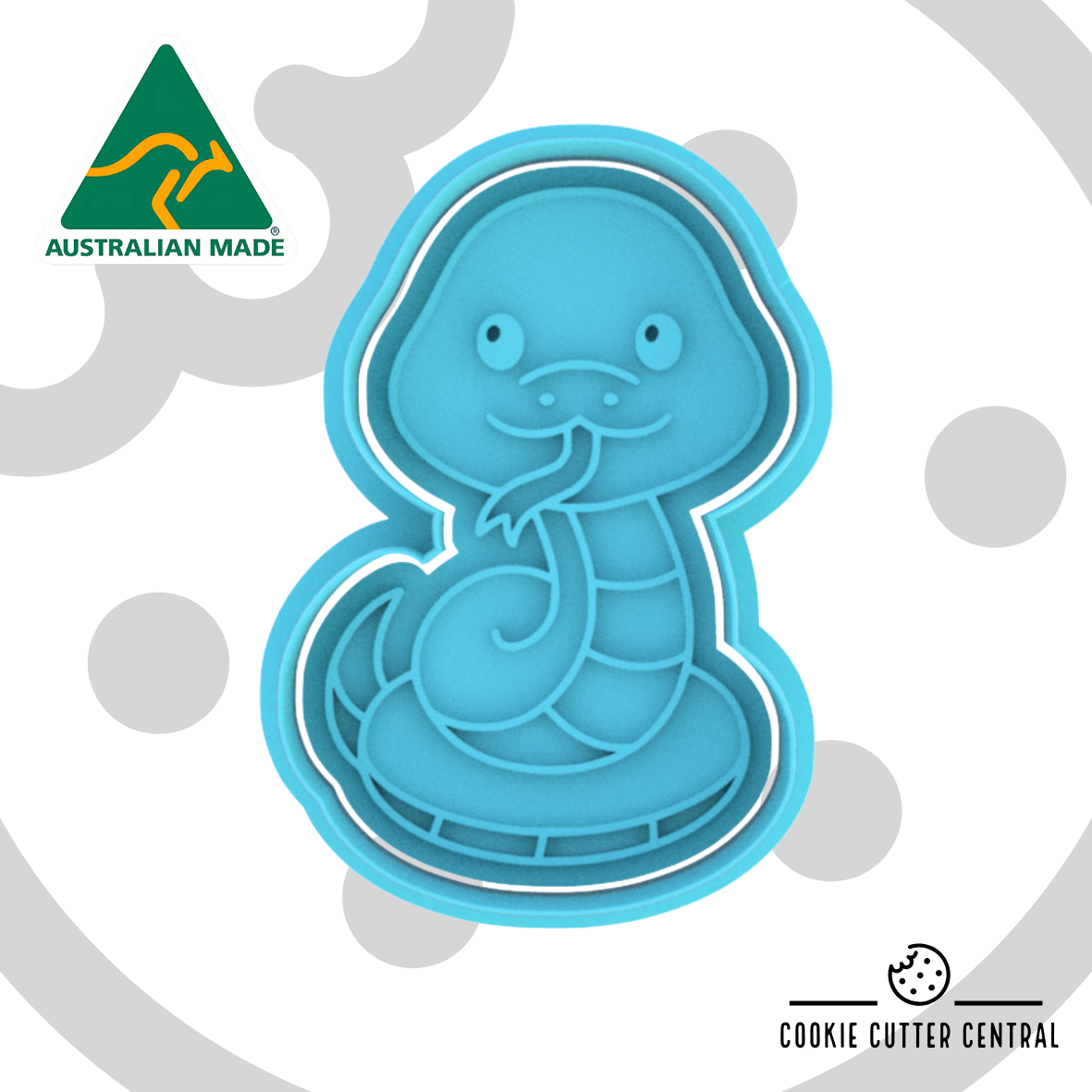 Chinese New Year - Snake Cookie Cutter and Embosser - 8.2cm x 5.5cm