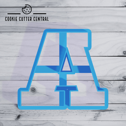 Letters A-Z (Chunk Five Font) Cookie Cutter Set