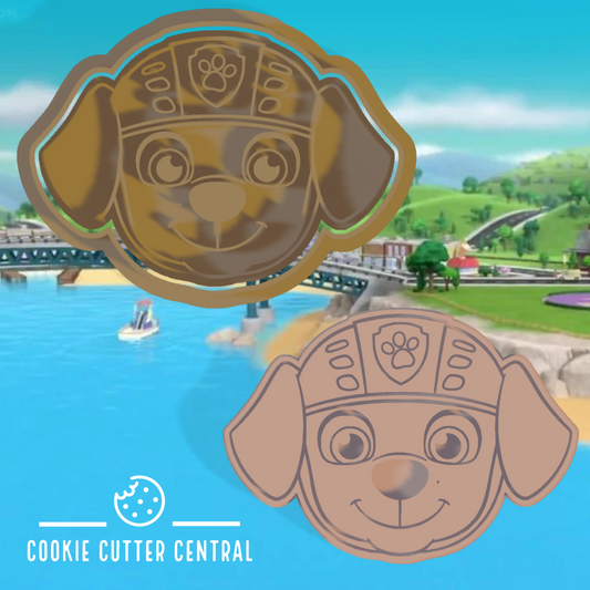 Paw Patrol - Zuma Cookie Cutter and Embosser