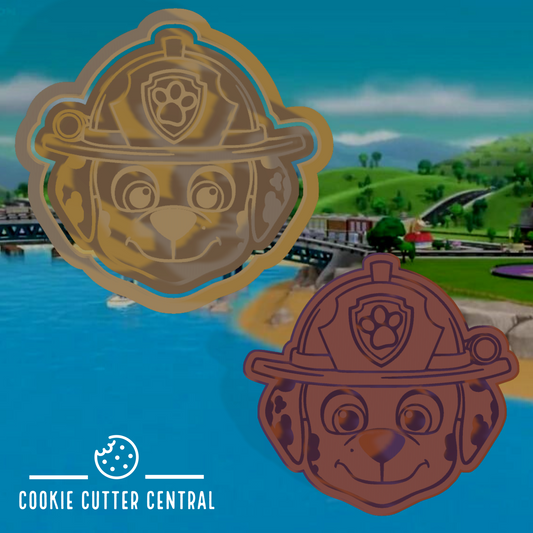 Paw Patrol - Marshall Cookie Cutter and Embosser