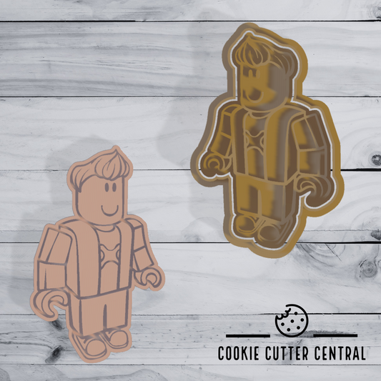 Roblox Character 3 Cookie Cutter and Embosser - 10.8cm x 6.7cm