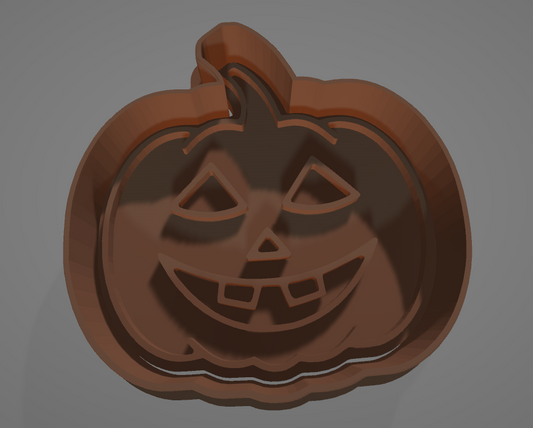 Halloween Jack-o-Lantern Cookie Cutter and Embosser - 6.8cm x 6.7cm