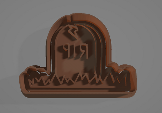 RIP Tombstone Cookie Cutter and Embosser - 6.1cm x 8.6cm