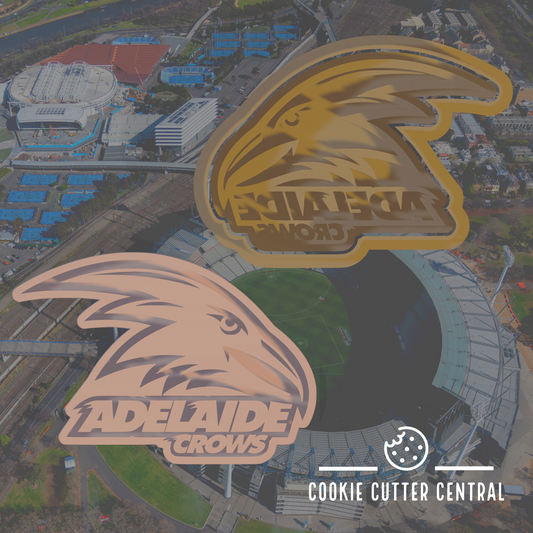 AFL Adelaide Crows Logo - 5.9cm x 8.6cm