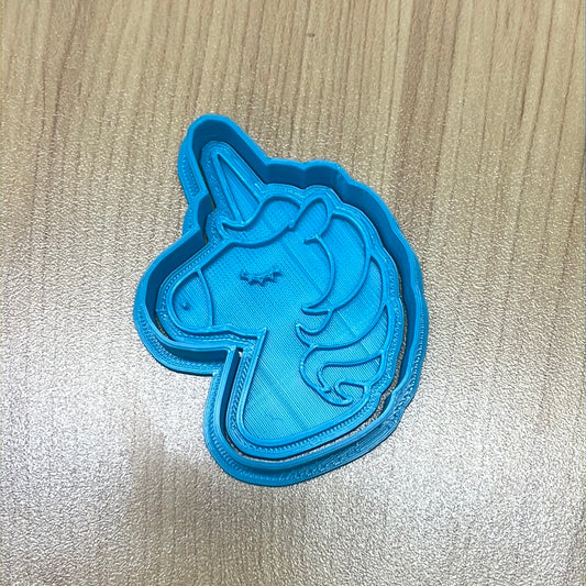 Unicorn Cookie Cutter and Embosser - 6.0cm x 7.5cm